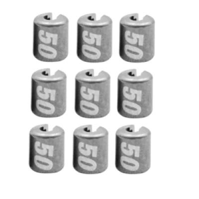 Abbildung von Korda Bleigewichte für Karpfenmontagen Dark Matter Balancing Weights, Gewicht:0.50g