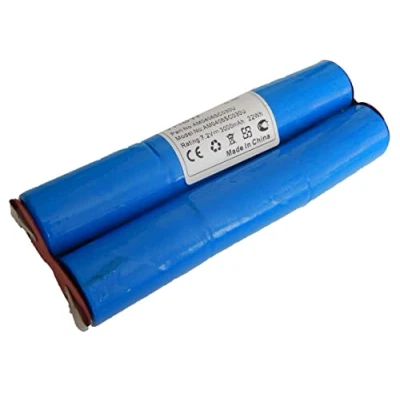 Abbildung von vhbw NiMH Akku 3000mAh kompatibel mit Elektrowerkzeuge Ansmann ASN 15 HD Jägerlampe, Plus Halogen Handscheinwerfer Ersatz für 15.