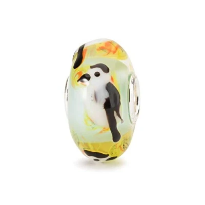 Abbildung von Trollbeads Charm Stimme der Romantik aus Glas in mehreren Farben, TGLBE 20100