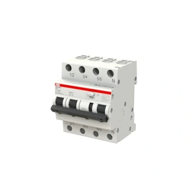Abbildung von ABB FI/LS Schalter DS203NCA C32/03P+N DS203NC C32 A30 Leitungsschutzschalter 55C (2CSR256140R1324)
