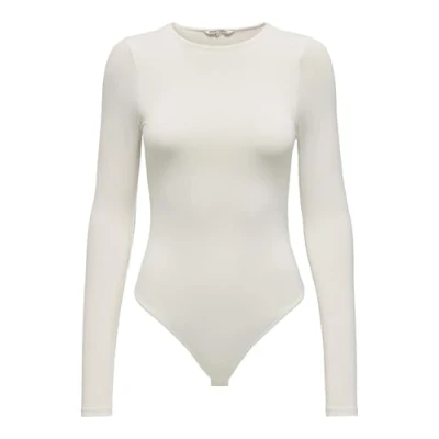 Abbildung von ONLY LONE Langarmshirt, Damen, Größe: Medium, Bianco