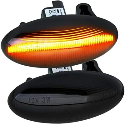 Abbildung von phil trade LED SEITENBLINKER schwarz kompatibel mit AYGO I, II PROACE