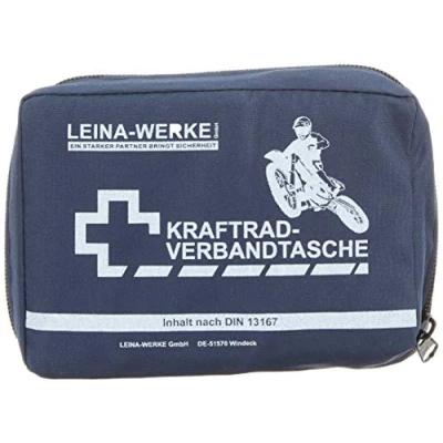 Abbildung von Leina Werke 17015 Kraftrad Verbandtasche Typ II mit Klett 1 Farbig Sortiert
