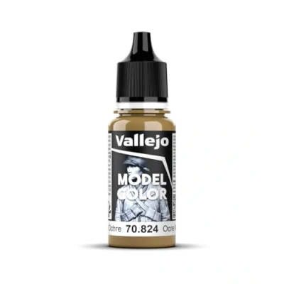 Abbildung von Vallejo, Model Color, Acrylfarbe, 17 ml German Cam Orange Ocker