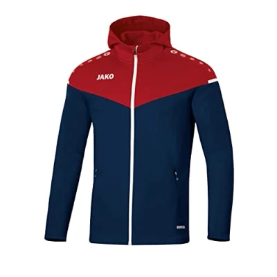Abbildung von Jako Kinder Kapuzenjacke Champ 2.0, marine/chili rot, 164, 6820