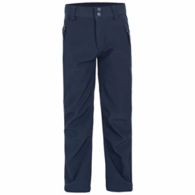 Abbildung von Trespass Galloway, Navy, 3/4, Winddichte Softshellhose für Kinder / Unisex Mädchen und Jungen, 3 4 Jahre, Blau