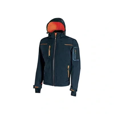 Abbildung von U Power SPACE Softshelljacke mit Kapuze, Unisex Erwachsene, Azul (Deep Blue), M
