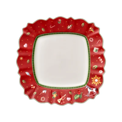 Abbildung von Villeroy &amp; Boch Speiseteller Toy&#039;s Delight Rot 28 x cm