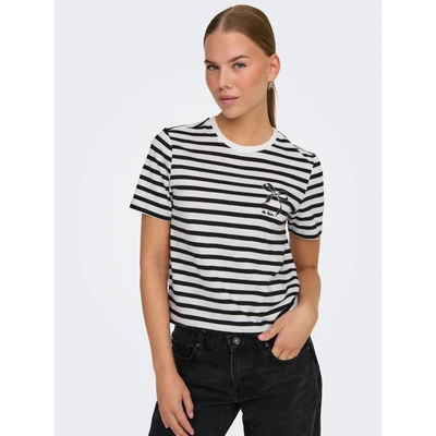 Abbildung von ONLY Kurzarmshirt ONLKITA LIFE REG S/S BOW TOP BOX JRS