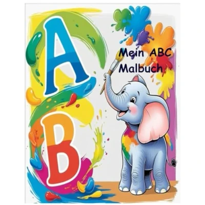 Abbildung von Mein ABC Malbuch: Male und Lerne das