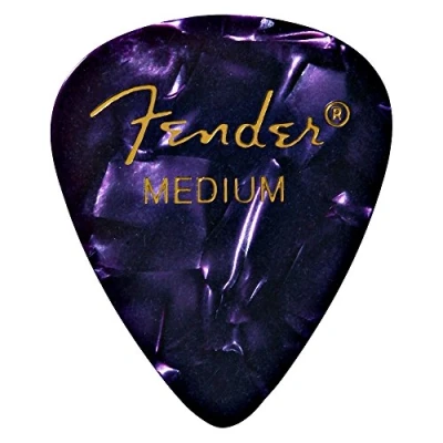 Abbildung von Fender Shape Premium Picks Purple Medium