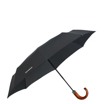 Abbildung von Samsonite Wood Classic S 3 Sect. Auto O/C Crook Black Regenschirm