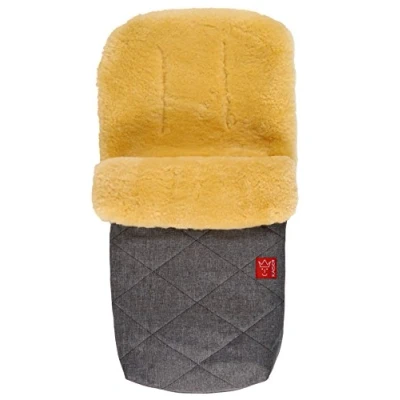 Abbildung von Lammfell Fußsack Natura, anthracite melange