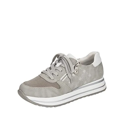 Abbildung von Rieker Sneaker low, Damen, Größe: 38, Cement Schuhe