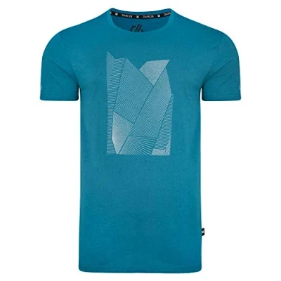 Abbildung von Dare 2b Tee T Herren Shirt, 100% Baumwolle L Ocean Depths