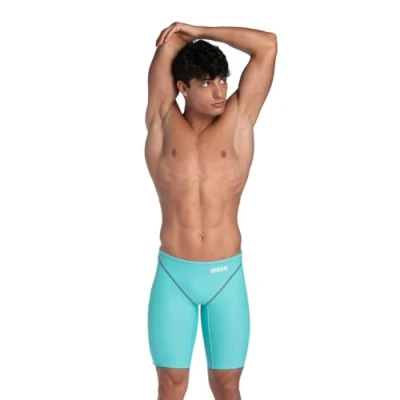 Abbildung von arena Powerskin ST Next Badehose für Herren, FINA zugelassene Badehose, Schwimmhose Herren aus Recyceltem Material, Gefütterte