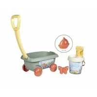 Abbildung von Smoby Sandform Set Outdoor Eimergarnitur + Handwagen Meer Life Recycling 7600867034