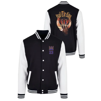 Abbildung von Mister Tee Herren Haile The King College Jacket M blk/wht