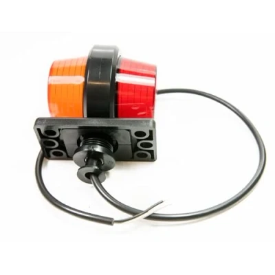 Abbildung von Web Truck Umrissleuchte Begrenzungsleuchte Old school Tuning Hängend Positionsleuchte 12V 24V NEON Farben Orange und Rot für LKW PKW Anhänger, Trailer, Wohnwagen usw. 1 Stück