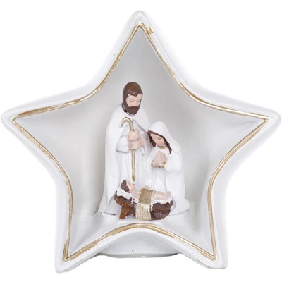 Abbildung von Myflair Möbel &amp; Accessoires Krippe &quot;Weihnachtsdeko&quot;, (1 tlg.), mit LED Beleuchtung