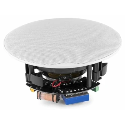 Abbildung von Power Dynamics FCS8 Weiß Low Profile Deckenlautsprecher 8&quot; 100 V / 8