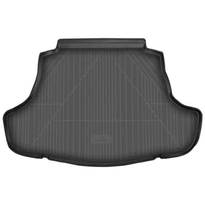Abbildung von Walser XTR Kofferraumwanne kompatibel mit Toyota Camry 06/2017 Heute, 100% passgenaue Antirutschmatte Auto, Gummimatte Kofferraum Schutzmatte, Anti Rutsch Matte Gummi, Auto Gummimatten