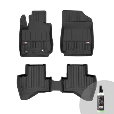 Abbildung von FROGUM ProLine 3D Gummimatten Exklusiven Auto Fußmatten Autofussmatten für Toyota Aygo II 2014 2021 Die höchsten Kanten