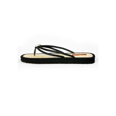 Abbildung von Cinnea Lapaz Zehentrenner, Damen, Größe: 41/42, Schwarz Schuhe