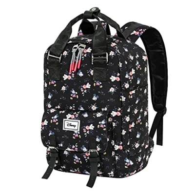 Abbildung von Disney Mickey Mouse Nature Rucksack, Schwarz , Einheitsgröße, Pfirsich Rucksack 36cm