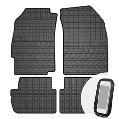 Abbildung von Gummimatten Auto Fußmatten Gummi Automatten Passgenau 4 teilig Set passend für Chevrolet Spark M300 2009 2015