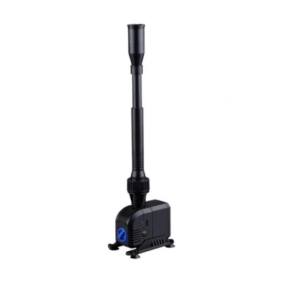 Abbildung von Aquaone Teichpumpe HJ 603 Teichfontäne 600 L/h 8W inkl. 4 Aufsätzen