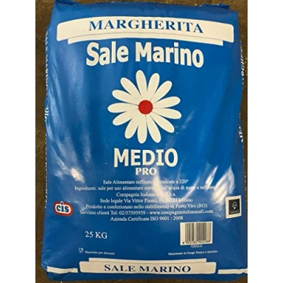 Abbildung von Margherita Sale Marino Mittelmeersalz 25 kg Medio 1.0 1,6 mm