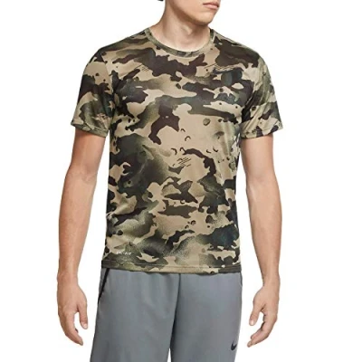 Abbildung von Nike Dry Leg Camo Aop T Shirt Mystic Stone/Black XXL