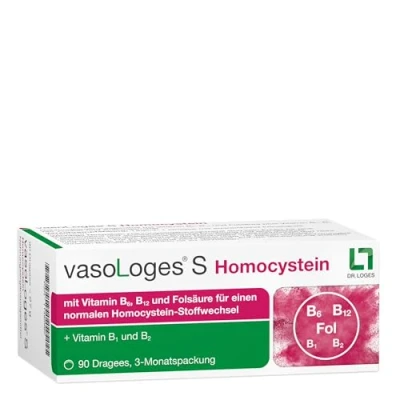 Abbildung von vasoLoges S Homocystein 90 St