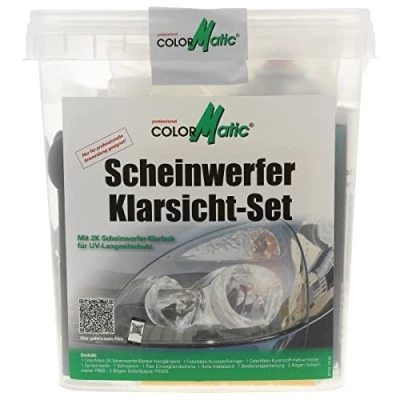 Abbildung von DUPLI COLOR 359248 Aufbereitungs Set, Scheinwerfer AUTO 10 0123 silber metallic 12 ml