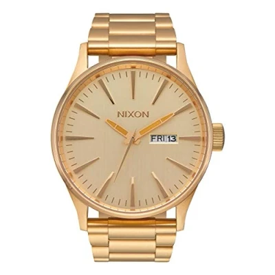 Abbildung von Nixon Sentry Uhr, Größe: One Size, Goldfarben
