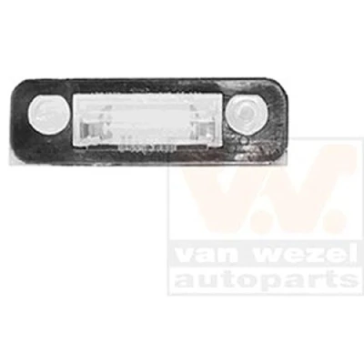 Abbildung von VAN WEZEL 1825920 Kennzeichenleuchte links, rechts FORD: FIESTA 5, MONDEO 2 Kombi, Fusion Kombi