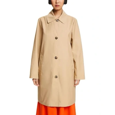 Abbildung von Esprit Klassischer Mantel, Damen, Größe: Large, Beige