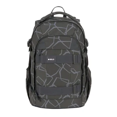 Abbildung von LÄSSIG Schulrucksack Origin Bold, edges grey, aus recyceltem Material