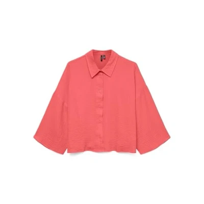 Abbildung von Vero Moda Hemdbluse VMNATALI CROP SHIRT WVN NOOS