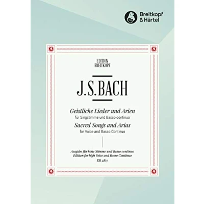 Abbildung von Geistliche Lieder und Arien für Singstimme Klavier (EB 2817)