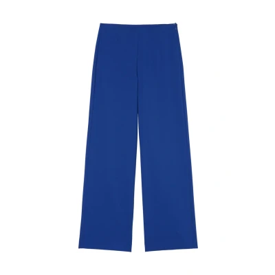 Abbildung von Marc O&#039;Polo WIDE Fitted AT Waist WITH Darts Stoffhose, Damen, Größe: 46, Shiny blue