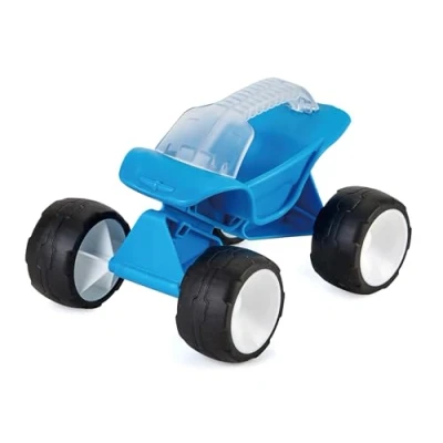 Abbildung von Hape Dune Buggy , Kids Push And Pull Sand Toy Beach Car For Toddlers, Blau