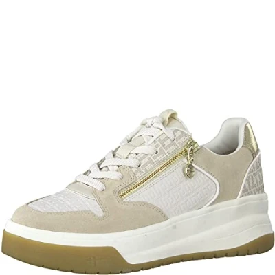 Abbildung von Tamaris Sneaker low, Damen, Größe: 39, Ivory/white Schuhe
