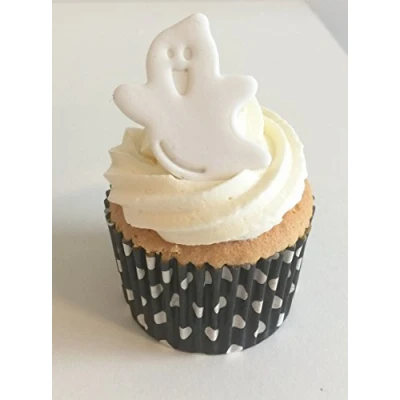 Abbildung von 6 handgemachte Große Geists aus Zucker / Large Sugar Ghosts