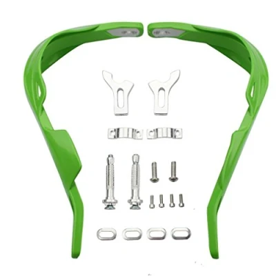 Abbildung von GOOFIT 7/8&quot; Aluminium Legierung Lenkerhandbürste Guards Schutzhandschützer Assy Ersatz für Motocross Motorrad Offroad Pitbike Dirtbike ATV Grün