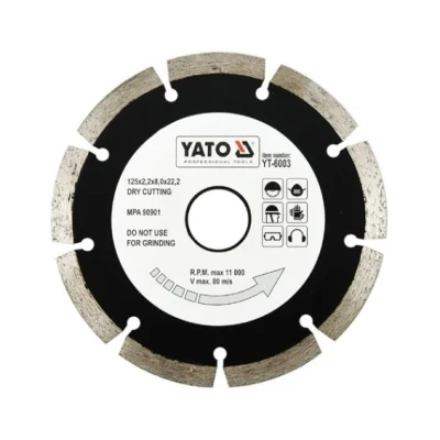 Abbildung von YATO YT 6003 Trennscheibe, Winkelschleifer 125 2,2