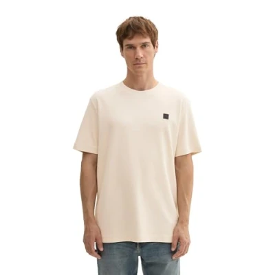 Abbildung von TOM Tailor Tshirt basic, Herren, Größe: XL, Smooth light sand