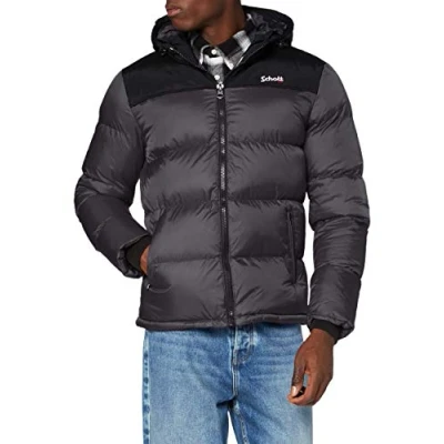 Abbildung von Schott UTAH Winterjacke, Herren, Größe: Medium, Anthracite