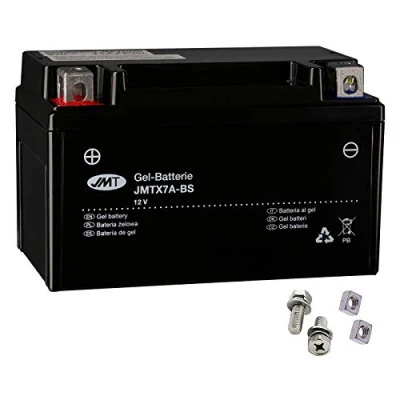 Abbildung von YTX7A BS JMT Gel Batterie für Firenze 25 4T Baujahr 2010 2017